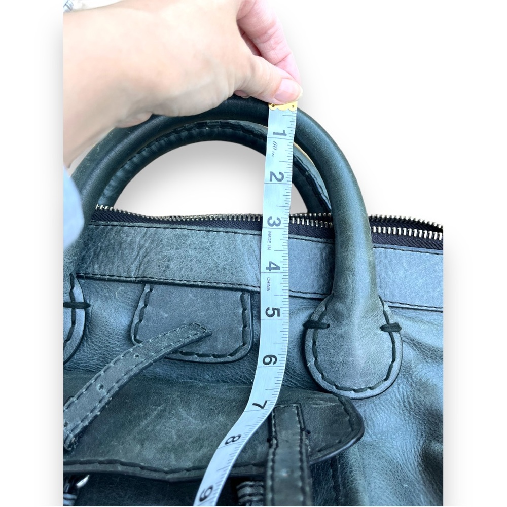 Rare gray Chloe Edith bag authentic - Picture 7 of 17